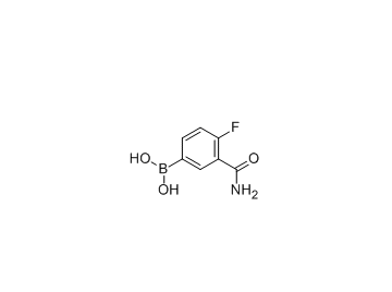 3-氨甲酰基-4-氟苯基硼酸 cas：874219-34-8