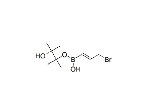 反式-3-溴-1-丙炔基-1-硼酸频那醇酯 cas：870777-31-4