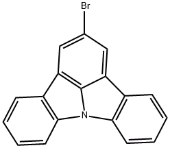 2-溴吲哚并[3,2,1-JK]咔唑,CAS:1174032-81-5