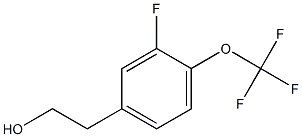 2-[3-fluoro-4-(trifluoromethoxy)phenyl]ethol,cas:1000548-04-8