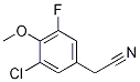 3-氯-5-氟-4-甲氧基苯乙腈,cas:1000540-93-1