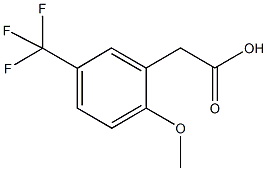 2-METHOXY-5-(TRIFLUOROMETHYL)PHENYLACETIC ACID,cas:1000523-82-9