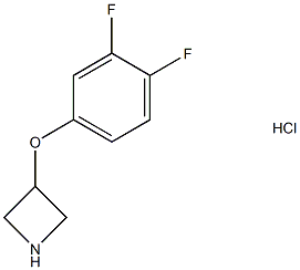Azetidine, 3-(3,4-difluorophenoxy)-, hydrochloride (1:1),cas:1236862-32-0