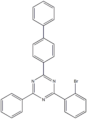 2-联苯-4-基-4-(2-溴-苯基)-6-苯基-1,3,5-三嗪
