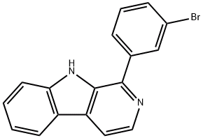 1-(3-溴苯基)-9H-吡啶[3,4-B]吲哚,CAS:767354-20-1