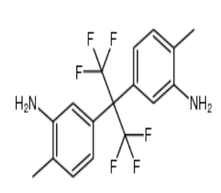 2,2-双(3-氨基-4-甲苯基)六氟丙烷，cas 116325-74-7