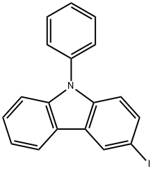 3-碘-9苯基咔唑,CAS:502161-03-7