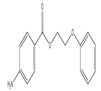 4-氨基苯甲酸-2-苯氧乙酯，cas88938-23-2