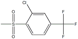 2-Chloro-1-Methesulfonyl-4-(trifluoroMethyl)benzene,cas:1000339-68-3