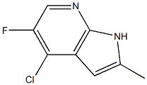 4-Chloro-5-fluoro-2-Methyl-7-azaindole,cas:1234616-49-9