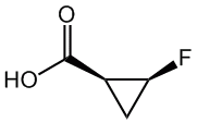 (1S,2S)-2-氟环丙甲酸,cas:127199-14-8