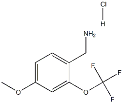 (4-METHOXY-2-(TRIFLUOROMETHOXY)PHENYL)METHANamine HCL,cas:1263286-39-0