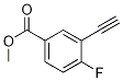 Methyl 3-ethynyl-4-fluorobenzoate,cas:1263286-05-0
