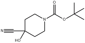 1-BOC-4-羟基哌啶-4-碳腈,CAS:908140-15-8