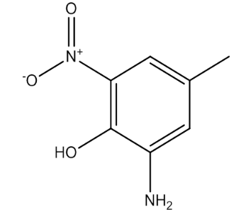 2-氨基-4-甲基-6-硝基苯酚，cas6265-07-2