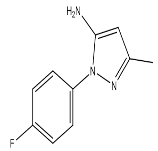 2-(4-氟-苯基)-5-甲基-2H-3-氨基吡唑，cas 76606-39-8