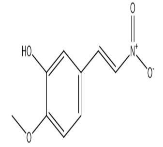 2-甲氧基-5-(2-硝基乙烯基)苯酚，cas39816-35-8