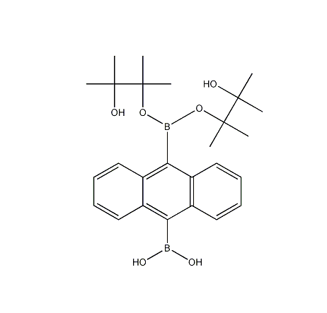 9，10-蒽二硼酸二（频那醇酯） cas：863992-56-7