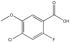 4-Chloro-2-fluoro-5-methoxybenzoic acid,cas:146447-10-1