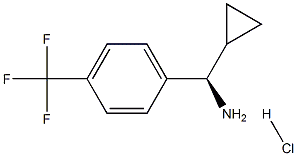 (R)-CYCLOPROPYL(4-(TRIFLUOROMETHYL)PHENYL)METHANamine HYDROCHLORIDE,cas:1263094-36-5
