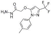 2-{[1-(4-Methylphenyl)-3-(trifluoromethyl)-1H-pyrazol-5-yl]oxy}acetohydrazide,cas:1002034-07-2