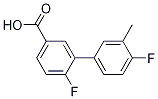 4-Fluoro-3-(4-fluoro-3-methylphenyl)benzoic acid,cas:1261949-48-7