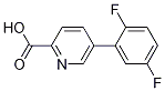 5-(2,5-Difluorophenyl)picolinic acid,cas:1261947-80-1