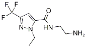 N-(2-aminoethyl)-1-ethyl-3-(trifluoromethyl)-1H-pyrazole-5-carboxamide,cas:1001519-28-3