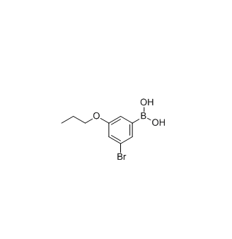 3-溴-5-丙氧基苯硼酸 cas：871126-27-1