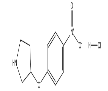 3-(4-Nitrophenoxy)pyrrolidine hydrochloride，cas1187930-80-8
