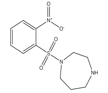 1-((2-Nitrophenyl)sulfonyl)-1,4-diazepe，cas 954261-97-3