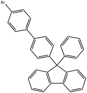 9-[4-(4-溴苯基)苯基]-9-苯基-9H-芴,CAS:1257251-70-9