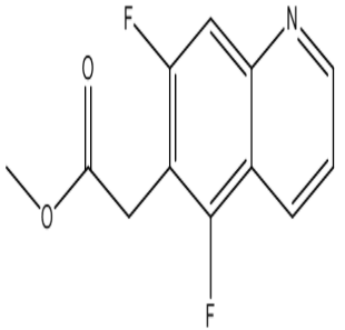 Methyl 2-(5,7-difluoroquinolin-6-yl)acetate,cas 1086331-60-3