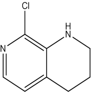8-氯-1,2,3,4-四氢-[1,7]萘啶，cas1086392-56-4