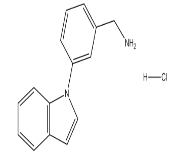 (3-(1H-Indol-1-yl)phenyl)methamine hydrochloride，cas 92083-35-7