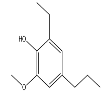 2-乙基-6-甲氧基-4-N-丙基苯酚,cas86253-73-8