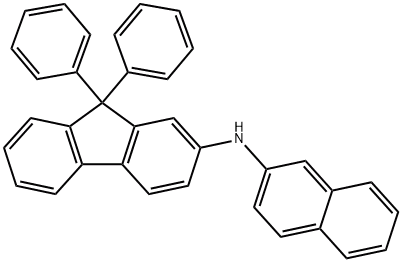 N-(萘-3-基)-9,9-二苯基-9H-氟-2-胺,CAS:1198395-23-1