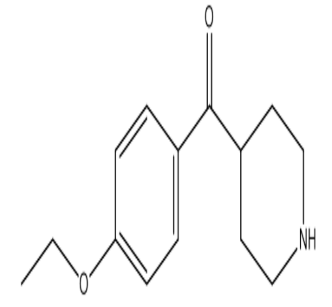 4-(4-乙氧基苯甲酰基)-哌啶，cas933216-88-7