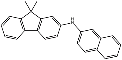 9,9-二甲基-N-(2-萘基)-9H-芴-2-胺,CAS:1263001-82-6