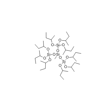 三(三-仲-丁氧基硅杂氧基)硅烷甲酯 cas：60711-47-9
