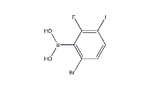 6-溴-2-氟-3-碘苯硼酸 cas:1072951-90-6