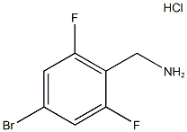 (4-Bromo-2,6-difluorophenyl)methamine hydrochloride,cas:1461655-72-0