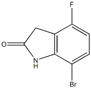 7-Bromo-4-fluoroindolin-2-one,cas:1260903-29-4