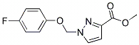 1-[(4-氟苯氧基)甲基]吡唑-3-羧酸甲酯,cas:1001500-26-0