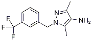 3,5-Dimethyl-1-[3-(trifluoromethyl)benzyl]-1H-pyrazol-4-amine,cas:1001500-17-9