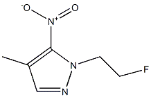1-(2-Fluoro-ethyl)-4-methyl-5-nitro-1H-pyrazole,cas:1458593-53-7