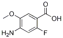 4-氨基-2-氟-5-甲氧基苯甲酸,cas:1001346-91-3