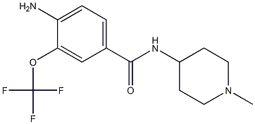 4-amino-N-(1-methylpiperidin-4-yl)-3-(trifluoromethoxy)benzamide,cas:1001346-04-8
