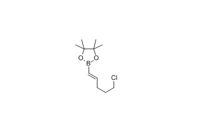 反式-5-氯-1-戊烯-1-基硼酸频那醇酯 cas:154820-95-8