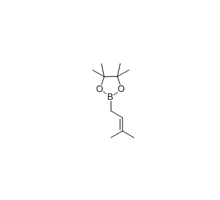 3-甲基-2-丁烯基硼酸频那醇酯 cas：141550-13-2